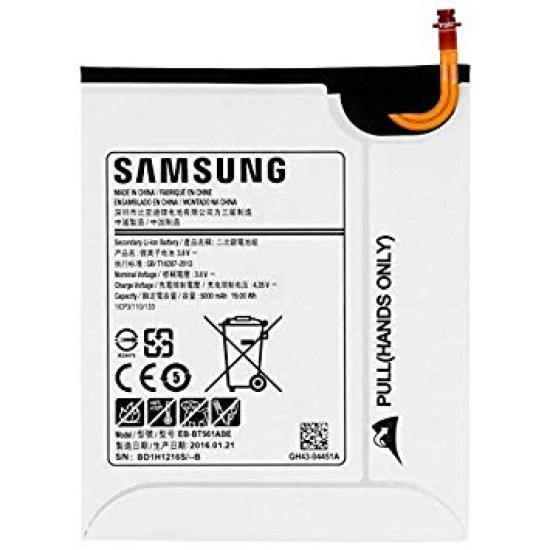 BATERIA SAMSUNG GALAXY TAB E 9.6 T560, T561 EB-BT561ABE BULK BATERIA SAMSUNG GALAXY TAB E 9.6 T560, T561 EB-BT561ABE BULK